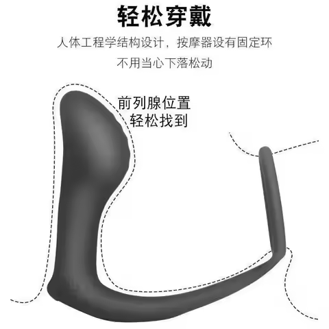 Anal plug male prostate massager cock ring anal plug dildo G-spot fart plug male anal masturbation s