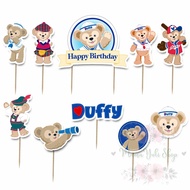 DUFFY BEAR Children's Birthday Cake Topper