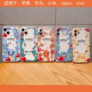 For OPPO A18 A7 A5S A12 A31 A9 A3S A52 A60 A57 A38 A53 Simple Phone Case Pokemon C445
