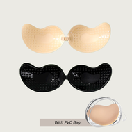 🇲🇾[FREE Keeping Bag] Bubblerie A-D Cup Seamless Invisible Adhesive Nubra Bra Plus Size Push Up Strap