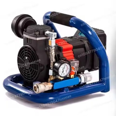 21V Lithium Battery Air Pump Household Portable Rechargeable Air Compressor for 18-21V Battery