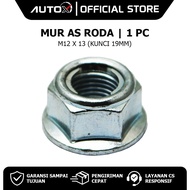 Wheel Axle Nut M12x13mm Jupiter Z MX & Vega R ZR & Force 1 & Karisma & Supra X 125 Old Fit New & Rev