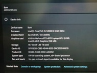 AORUS 16X ASG Laptop Intel Core i9 RTX 4070