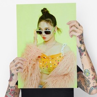 AESPA Black Mamba A3 A4 Posters Glossy Coated High Quality Kpop Poster Ningning Winter Karina