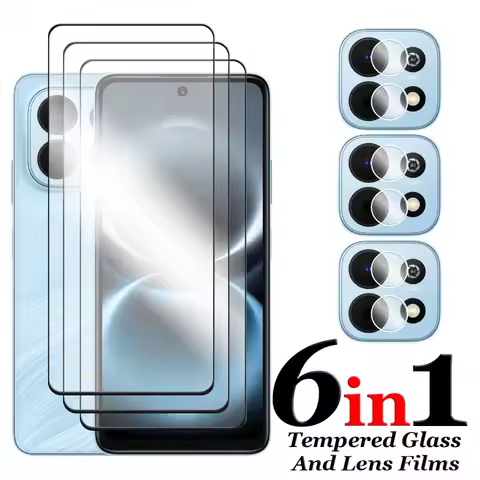For Huawei Nova Y74 Glass For Huawei Nova Y73 Y74 Tempered Glass 2.5D Full Cover Glue HD Screen Prot