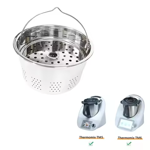 Steamer for Thermomix TM5 TM6 TM7 Food Rice Cooker Stainless Steel Steamed Basket