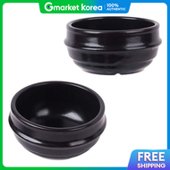 Commercial Ttukbaegi (Earthenware Pot) Made in Korea for Steamed Egg Gukbap Doenjang Jjigae