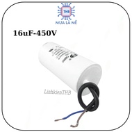 Good quality white 16uF 450V CBB60 SENJU starting capacitor