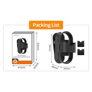 【Tev123】 Multifunctional Backpack Clip Holder For Go 3S / Go 3 Anti-Shake 360 Rotation Mount for Go