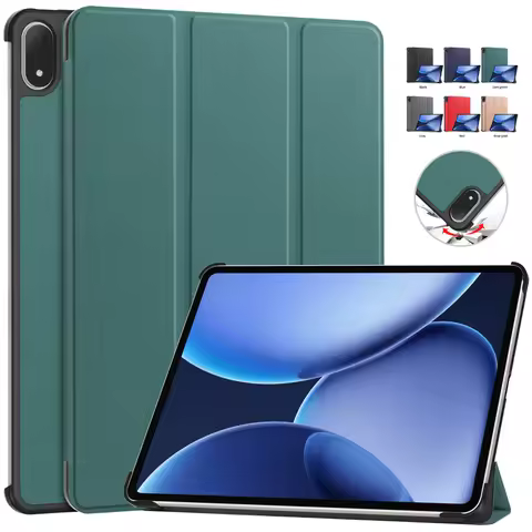 Coque For OnePlus Pad 3 Case 13.2 inch Magnetic Fold PU Leather Stand Hard Tablet Funda For OPPO Pad