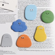 Cute jelly bean bio Special-shaped Sticky Notes N Times Stickers Creative Funny Smiley Face Expressi