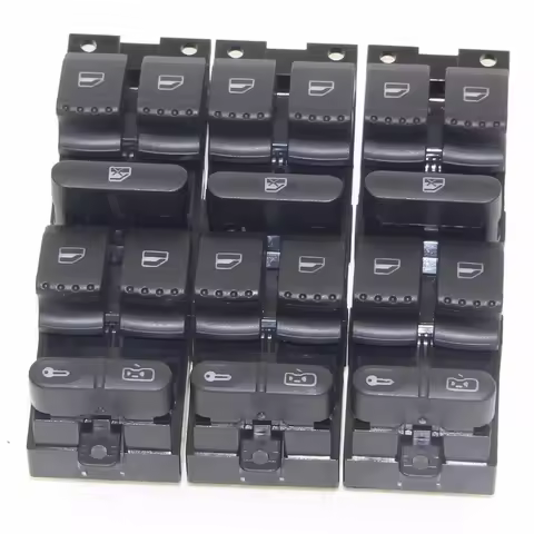 3PCS OEM For 99-04 VW GTI Golf 4 Jetta MK4 BORA BEETLE Passat B5 B5.5 Window Control Switch Button O