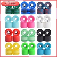 [pugwsl] 4x Durable Skateboard Wheels Roller 78A Hardness Wheel Parts Accessories