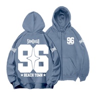 BEXLEY SANDIEGO M-XXL Unisex Zipper Hoodie [Men & Women]