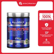 Allmax Creatine Monohydrate Muscle Strength Powder (400G) imported from Canada - Gymstore