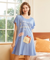 Young Hearts Young Curves Wish You have a Wonderful Day Sleep Dress C01-P01263
