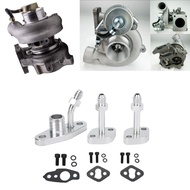 Car Turbo Oil Feed Drain Flange Kit K026‑0043 Maintenance Replacement for CT9 CT12 CT20 CT26