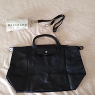 preloved longchamp cuir original large