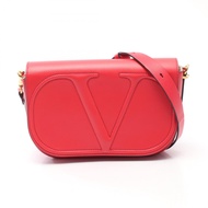 【二手】Valentino Valentino Garavani Walk 單肩包，RED皮革，V 標誌，女士