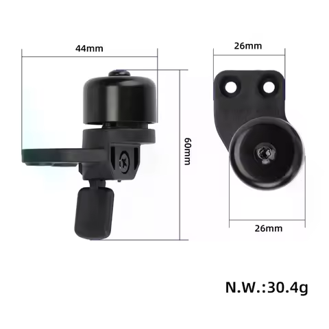 Aluminum Alloy Bell Bell For Segway For Ninebot For MAX G3/F3/ZT3/ZT3 Pro For Horn Ring For Electric
