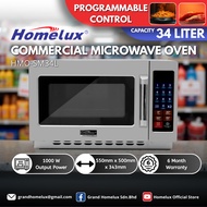 HOMELUX COMMERCIAL MICROWAVE OVEN 34 LITER HMO-SM34L - Ketuhar Gelombang Mikro Komersial 34L Berkuas