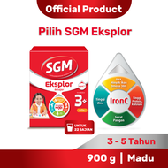 SGM Eksplor 3+ dengan IronC Susu Bubuk Rasa Madu 900GR