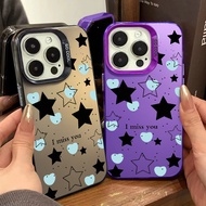 Full Screen Lucky Pentagram Phone Case Compatible for IPhone 15 14 13 12 11 Pro Max X XS XR XS Max 7/8 Plus Se2020 Thickened Drop-Resistant Exquisite Cover