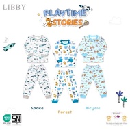 LJ [[ 3pcs ]] LIBBY BABY SET LONG LENGTH SML XL XXL LB