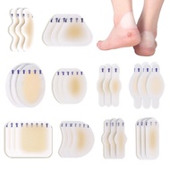 เจล Heel Protector รองเท้าสติกเกอร์แพทช์เท้ากาว BLISTER Pads Hydrocolloid Heel Liner บรรเทาอาการปวดพ