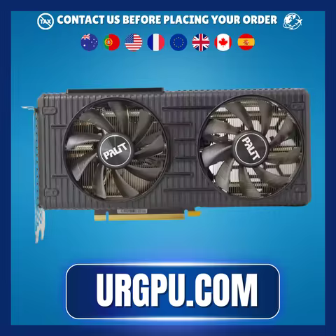 USED Palit 3060ti NVIDIA RTX GAMING GPU - 8GB - GDDR6 - Used