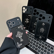Retro Cross DIY phone cases for iphone 18 Pro Max 17 Pro Max 16 Pro Max 15 Pro Max 14 Pro Max i14 13