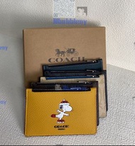 Coach 蔻馳 史努比聯名卡包
