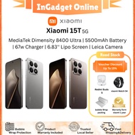 [ Promo ] Xiaomi 15T 5G | MediaTek Dimensity 8400-Ultra | 6.83" 120Hz eye-care display | Original Se