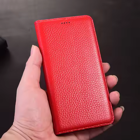 Flip Phone Case For vivo Y28 Y28S Y29 Y30 Y35 Y36 Y36i Y38 Y72 Y72t Y73 Y73S Y73t 5G Lichee Pattern 