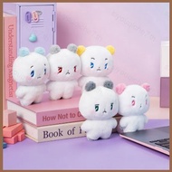 SY PLAVE MMMM Plush Figure Happy Plave Day Plushie Keychain Bag Charm toys for kids girl