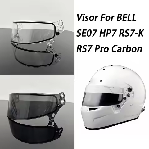 Helmet visor Fit for BELL SE07 HP7 RS7-K GP3 RS7 Pro Carbon Replacement helmet shield Glasses Goggle
