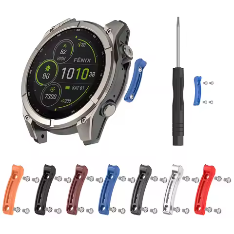 Metal Protective Bumper Bar For Garmin Fenix 8 AMOLED/SOLAR 47 51mm/Quatix 8/Tactix 8 Anti-Collision