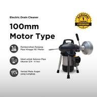 Krisbow Drain Cleaner Motor Alat Pembersih Pipa 10 Cm