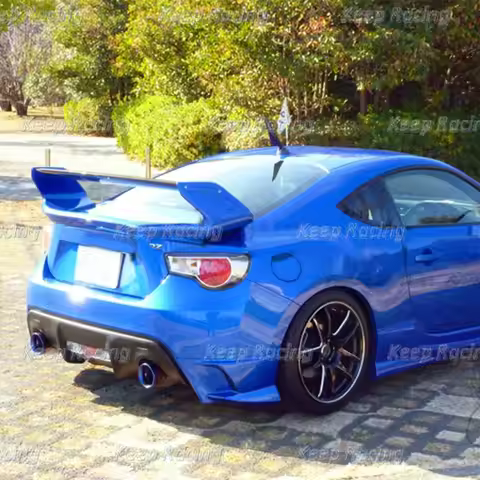 Fiberglass Rear Bumper Apron S-Craft Style Fit For 13-21 BRZ ZC6 & 13-16 FT86 GT86 FRS ZN6 FRP Glass