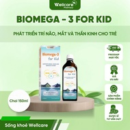 [VIETNAM] Biomega-3 For Kid - Omega3, DHA, Vitamin A supplement For children and children - Box of 1