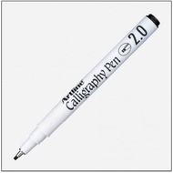 Artline Calligraphy EK-242 Calligraphy pen - Chisel tip 2.0mm - Black