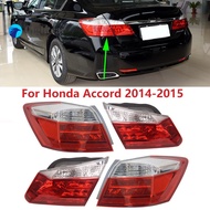 flightcar For Honda Accord 9th 2014 2015 Car Rear Tail Light Brake Stop Reverse Turn Signal Lamp Taillight Rearlamp