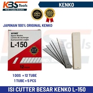 Isi Refill Mata Cutter Besar KENKO L150 1 DUS - Mata Pisau Kater L