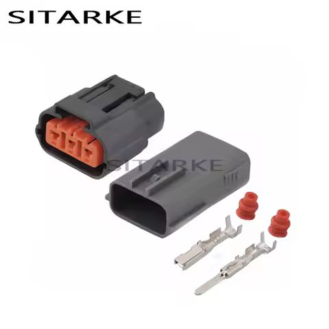 5 Sets 3 Pin DL 090 Female Male Sumitomo Waterproof Cable Connector For Nissan Mazda RX8 Ignition Co
