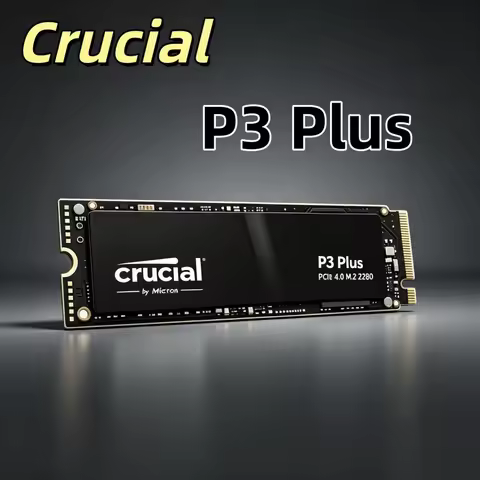Crucial 1TB/2TB P3 Plus M.2 PCIe4 NVMe SSD 3D NAND High Performance Gaming Drive for Laptop Desktop