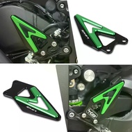 Motorcycle Accessories CNC Pedal Guard Rear Pedal Guard Heel Plate Decorative For ZX-6R ZX6R ZX 6R 2