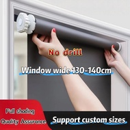 Custom window wide 130-140cm roller blind，Kitchen and bathroom waterproof lifting roller blind