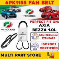 【Perodua Original】6PK1155 Fan Belt Perodua Axia Bezza 1.0 Belting