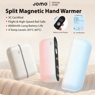 ✅2026 NEW✅ JOMO Split Magnetic Hand Warmer 4Temp LED Display 6000mAh Portable 720°Heating Gift