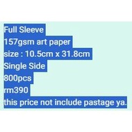 Custom Design Printing Packaging Paper Sleeve Box 157gsm Artpaper food box sleeve